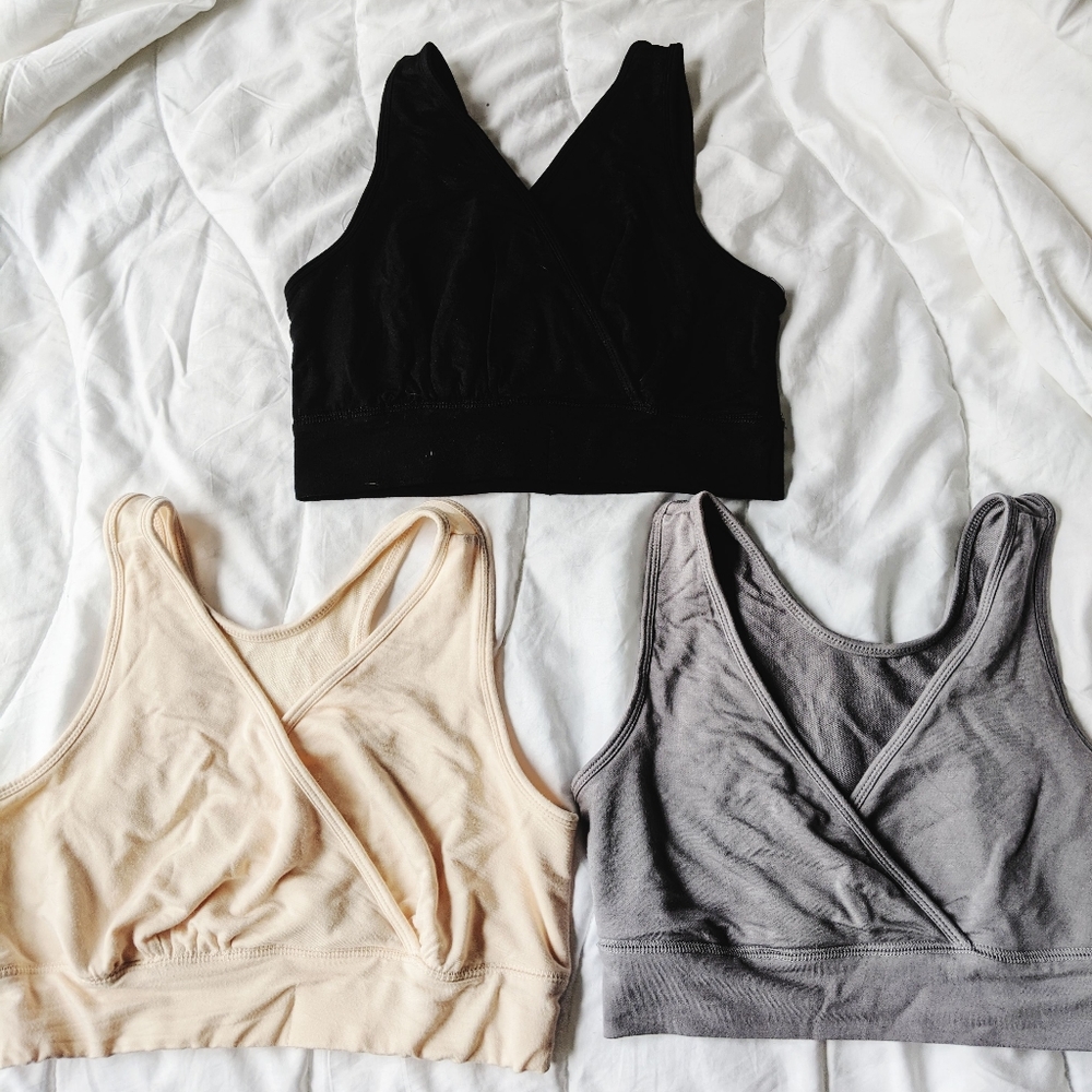 Set of 3 Nursing Bras - Kindred Bravely